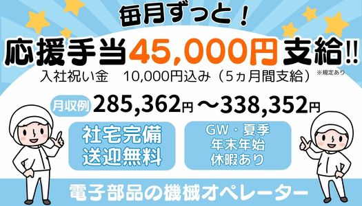 製造・軽作業の求人情報イメージ1