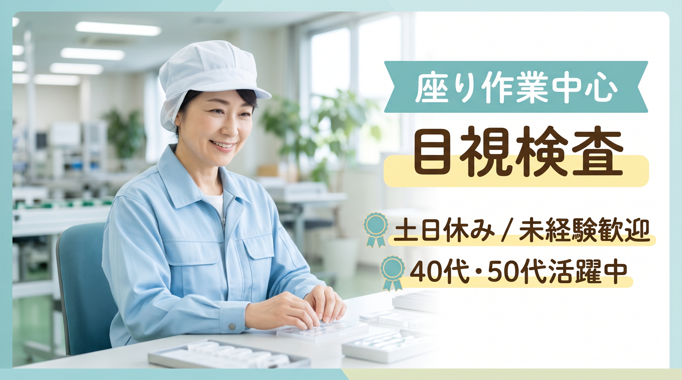 派遣社員 製造・軽作業求人イメージ